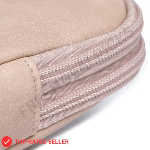 Anti-Theft Crossbody Sling Bag Vegan Leather Adjustable Strap RFID Blocking - Picture 8 of 8